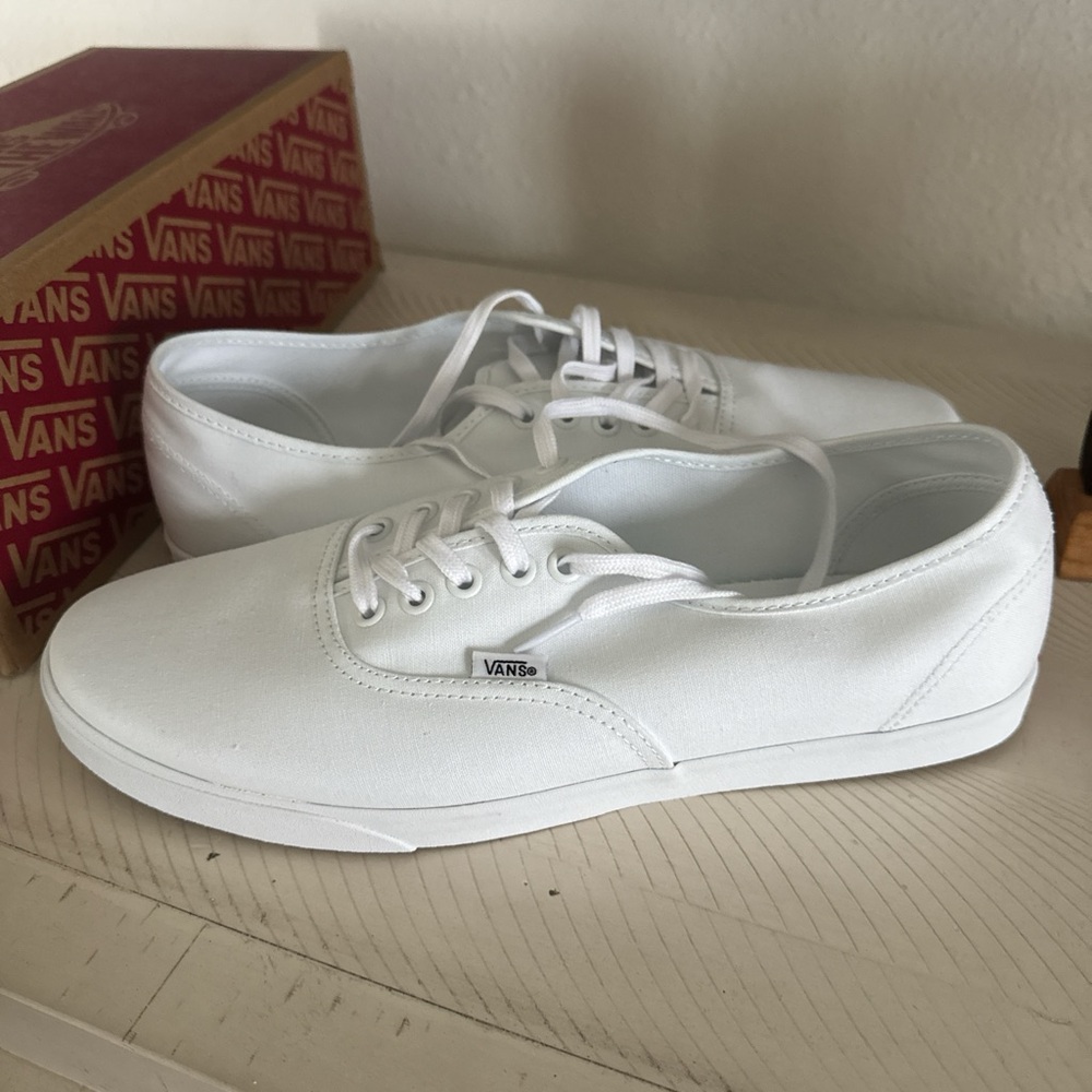 Vans Men's Authentic LowProWhite Sneakers